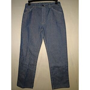 Bulwark FR Jeans Mens 34x30 Blue Denim Flame Resistant Straight Leg Workwear